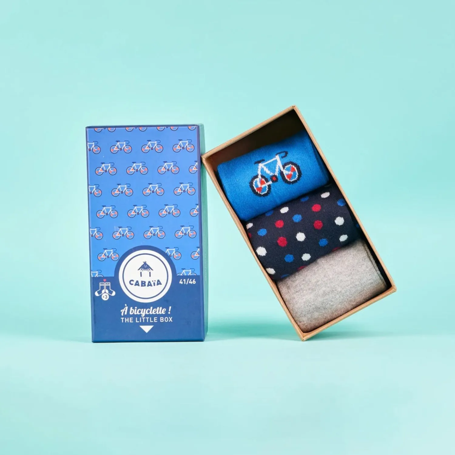 Cabaïa Chaussettes 41/46<A Bicyclette